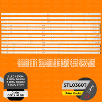 LG 65UJ63_A_REV01, 65UJ63_B_REV01, 65UJ63_C_REV01, 65UJ63_D_REV01 Tv Led Bar